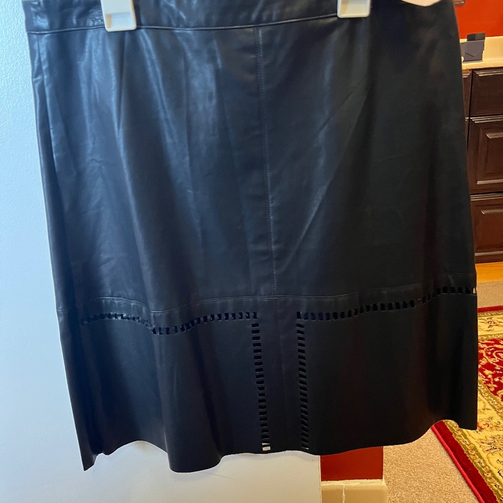 Leather skirt